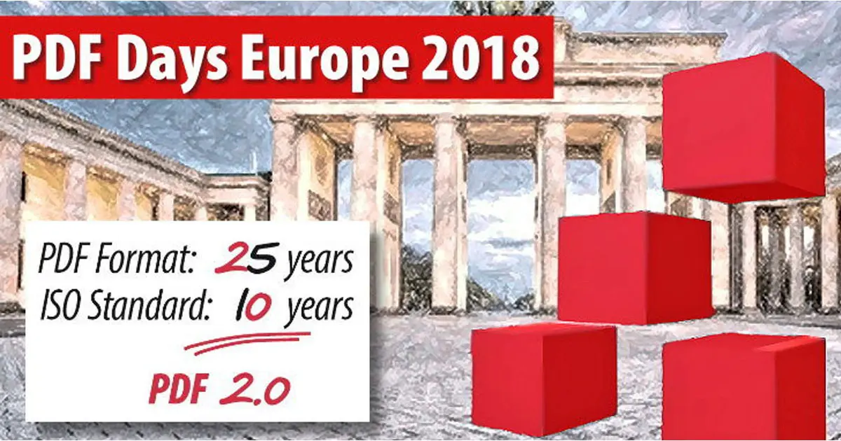 PDF Days Europe 2018