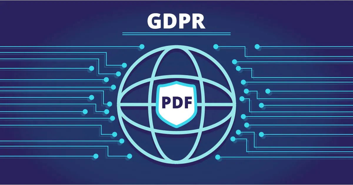 GDPR and Personal Data in PDF