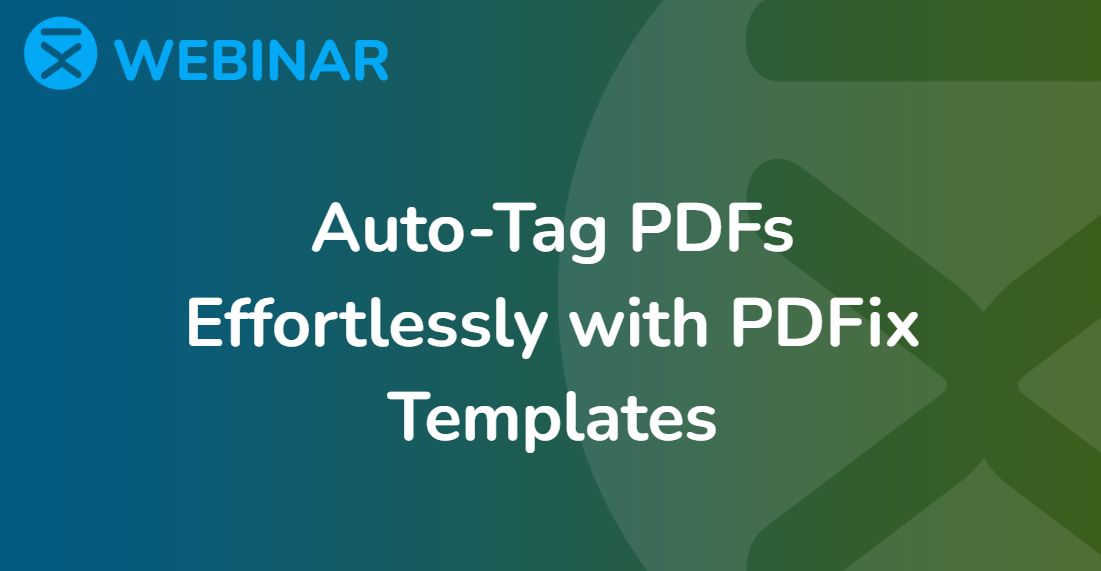 Auto-tag PDFs Effortlessly with PDFix Templates – Part 1